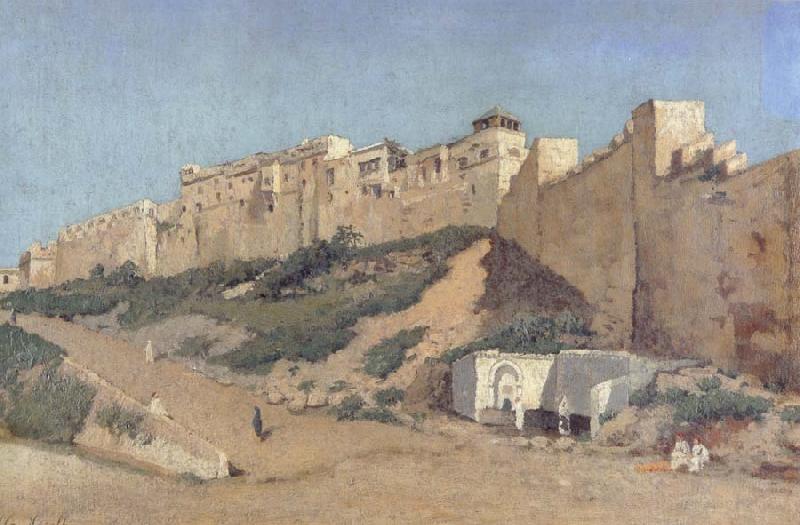 Alphonse Asselbergs The Casbah of Algiers Germany oil painting art